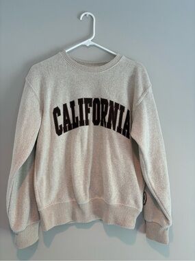 New York Popular California Graphic Crewneck Sweatshirt